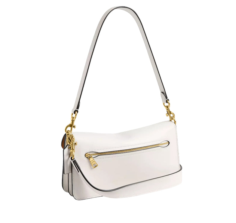 Coach Women's Tabby Shoulder Bag 26 Brass/Chalk