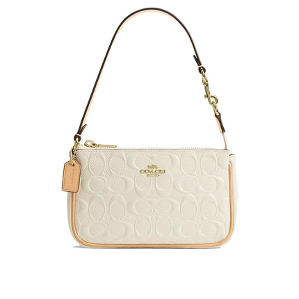 Coach Women's Nolita 19 In Signature Leather With Charms Gold/Light Lemon