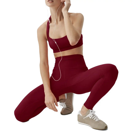 alo Women's Softsculpt High-Waist 7/8 Legging Summer Romance Red