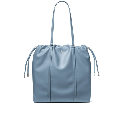 Michael Kors Women's Matilda Large Cinch Tote Bag Denim