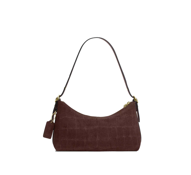 Coach Women's Emeilia Shoulder Bag Gold/Maple