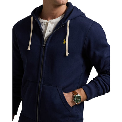 Polo Ralph Lauren Men's Fleece Full-Zip Hoodie Cruise Navy