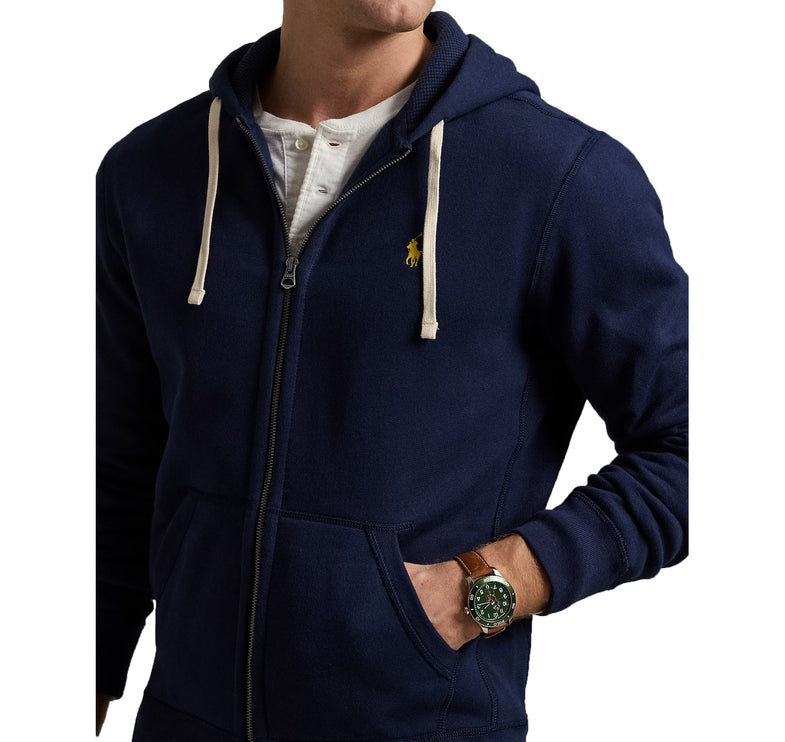 Polo Ralph Lauren Men's Fleece Full-Zip Hoodie Cruise Navy