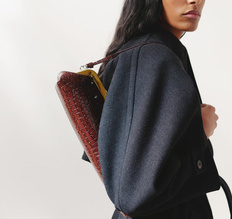 Jacquemus Women's The Salon Clutch Brown