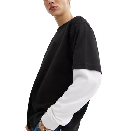 Coach Men's T-Shirt In Organic Cotton Black