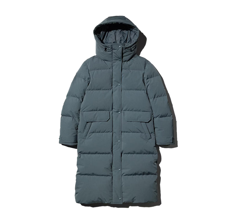 Uniqlo Women's Ultra Warm Down Long Coat 09 Black