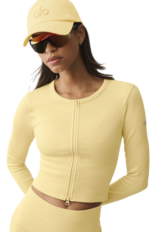 alo Unisex Off-Duty Cap Warm Butter