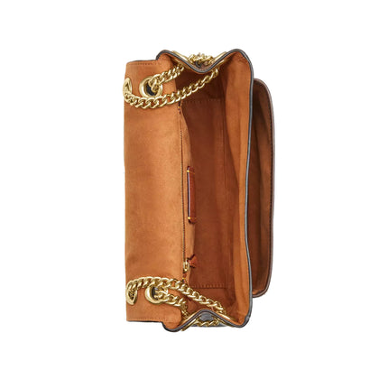 Coach Women's Elodie Crossbody Bag 24 Gold/Maple