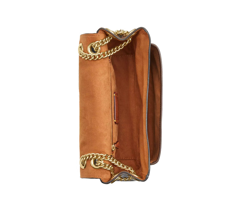 Coach Women's Elodie Crossbody Bag 24 Gold/Maple