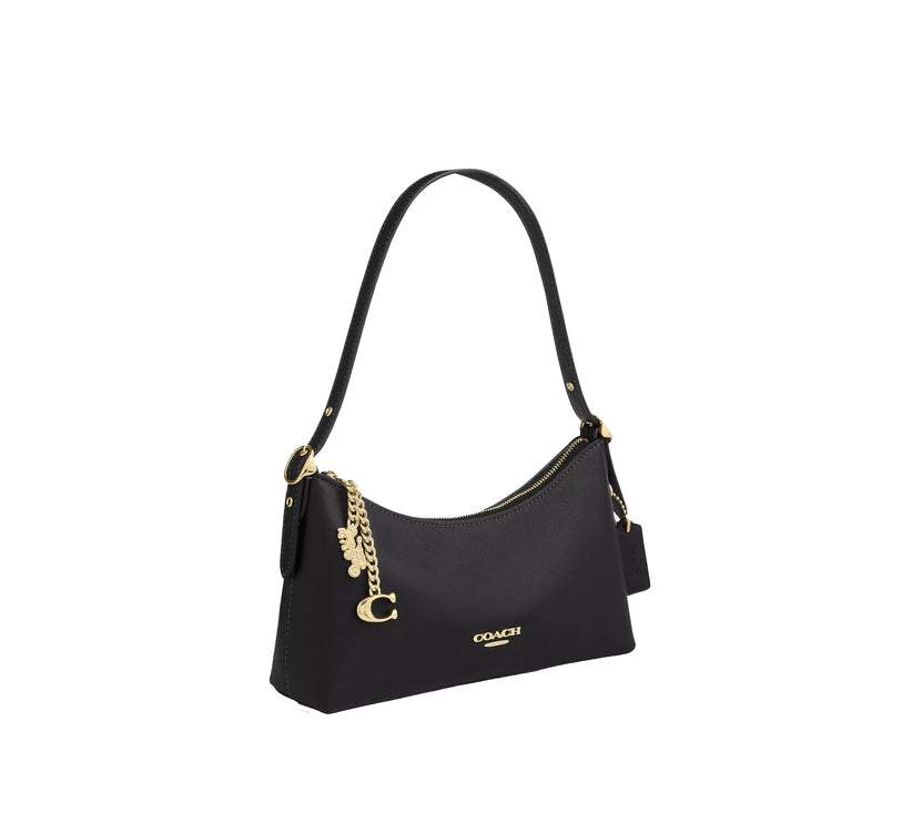 Coach Women's Emeilia Shoulder Bag Gold/Black