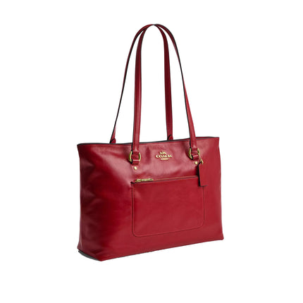 Coach Women's Station Tote Bag Gold/Poppy