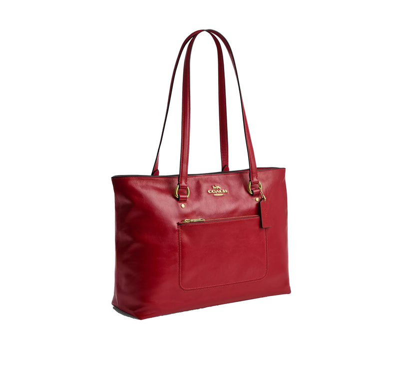 Coach Women's Station Tote Bag Gold/Poppy