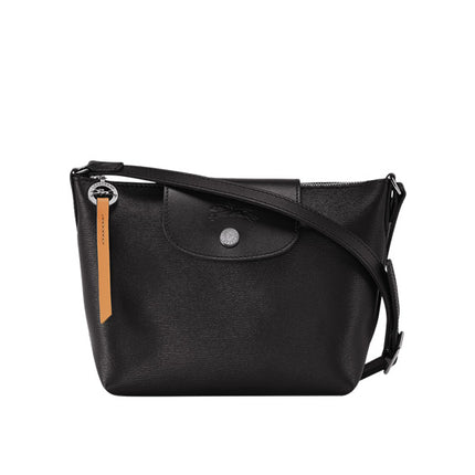 Longchamp Women's Le Pliage City Crossbody Bag Black