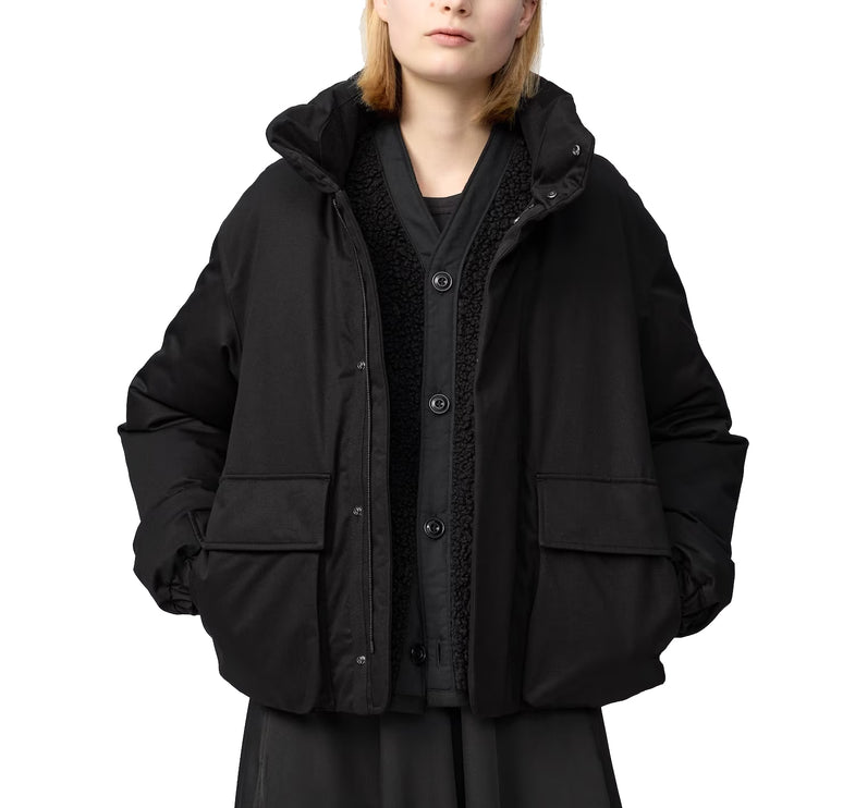 Uniqlo Women's Hybrid Down Short Jacket 09 Black