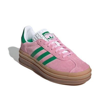 Adidas Women's Gazelle Bold True Pink/Green/Cloud White IE0420