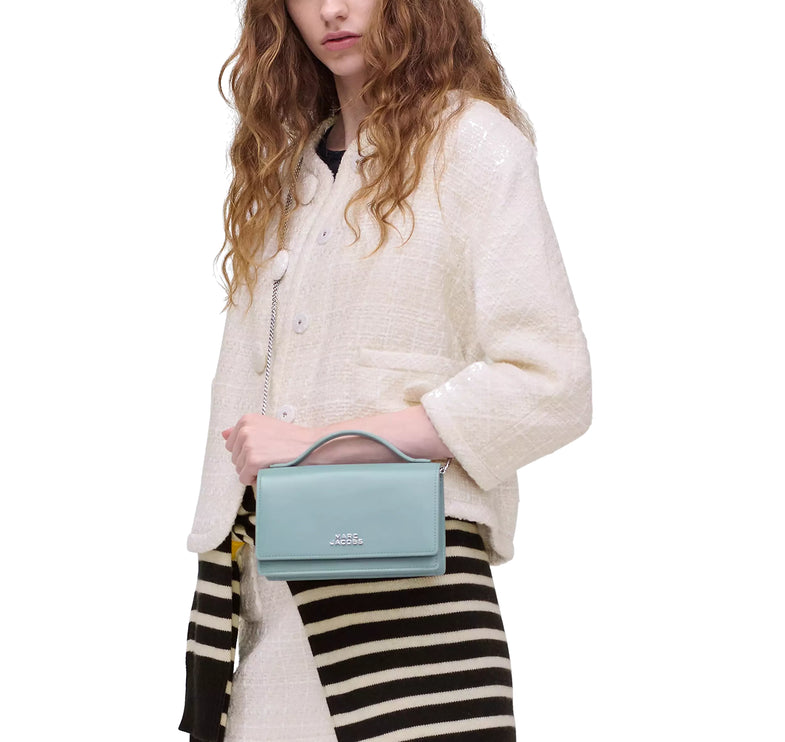 Marc Jacobs Women's The Glam Mirror Mini Bag Sky Blue