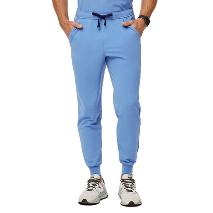 FIGS Men's Tansen Jogger Scrub Pants Ceil Blue