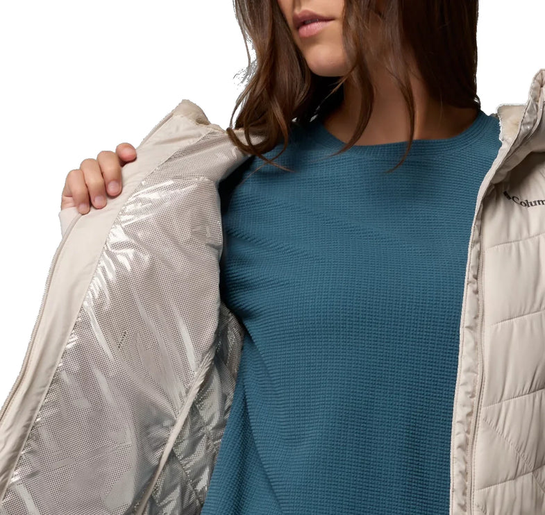 Columbia Women's Heavenly Hooded Jacket Dark Stone