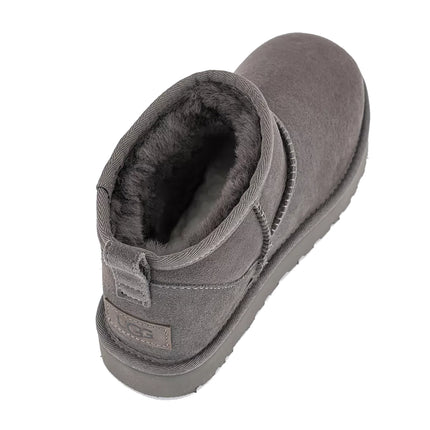 UGG Women's Classic Ultra Mini Boots Grey