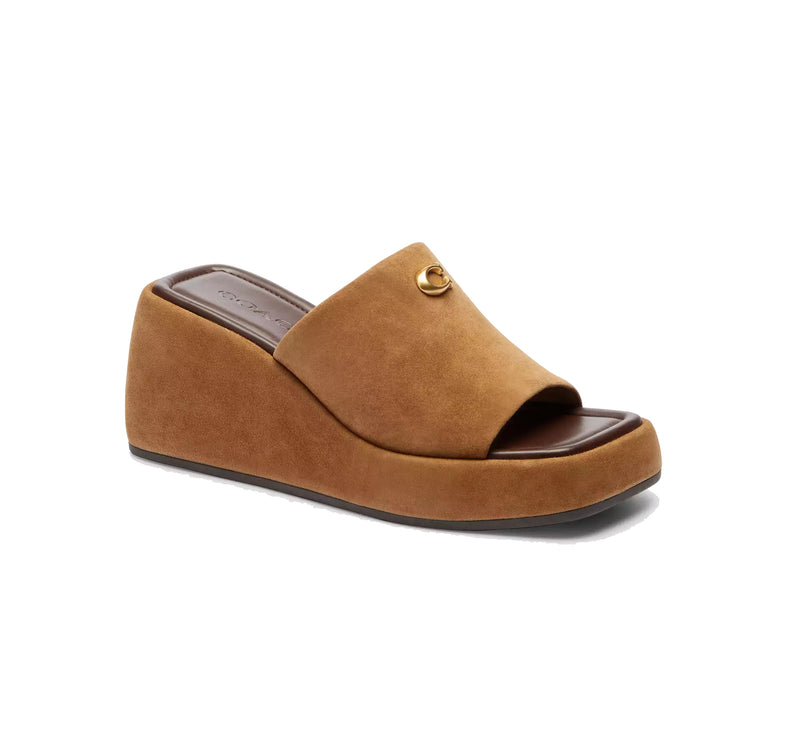 Coach Women's Marie Platform Sandal Coconut