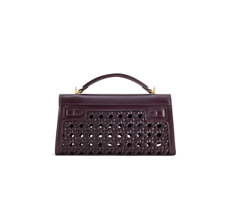 JW PEI Women's Noor Top Handle Bag Dark Red
