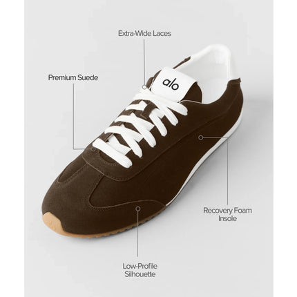 alo Women's Sunset Sneaker Espresso