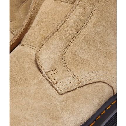 Dr. Martens Unisex Zebzag Laceless Tan/Suede