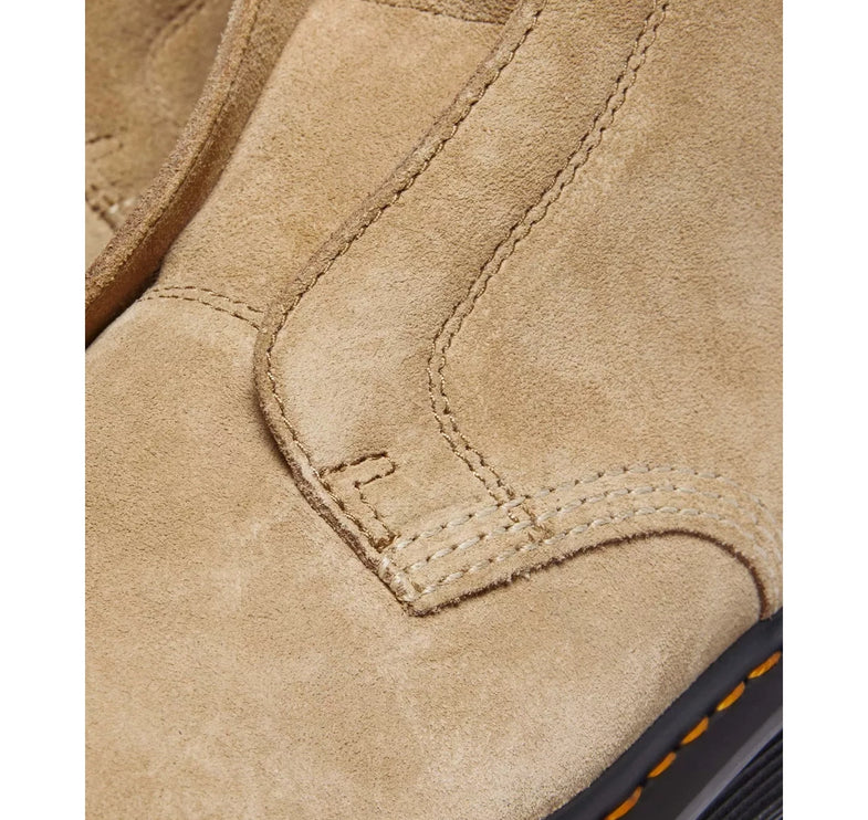 Dr. Martens Unisex Zebzag Laceless Tan/Suede