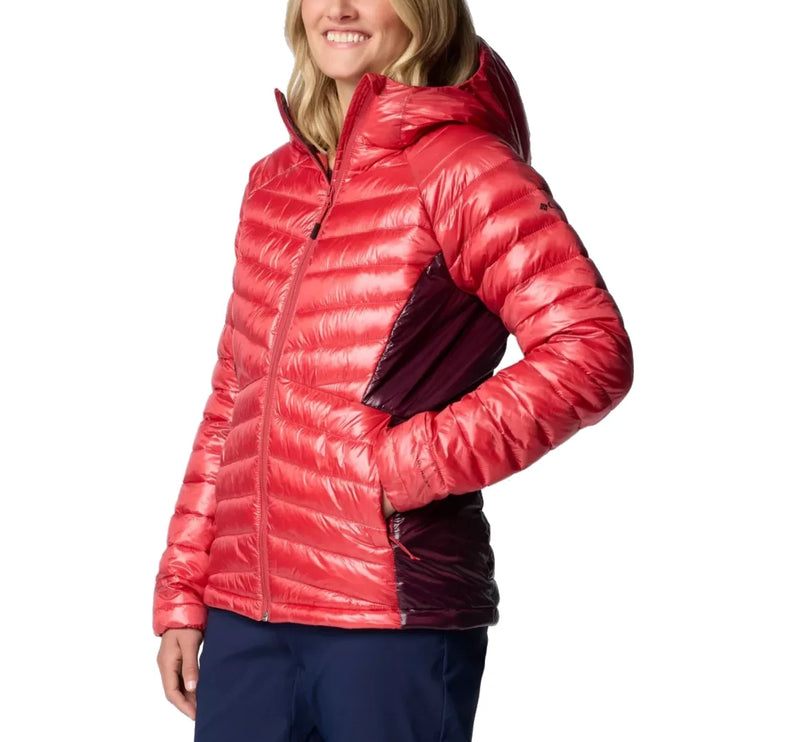 Columbia Women's Labyrinth Loop II Hooded Jacket Daredevil/Moonvista