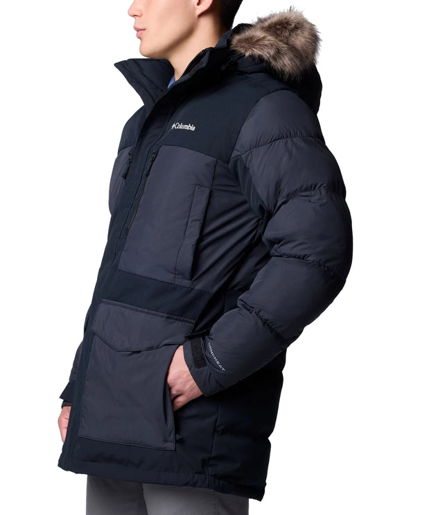 Columbia Men's Marquam Peak Fusion II Hooded Parka Black