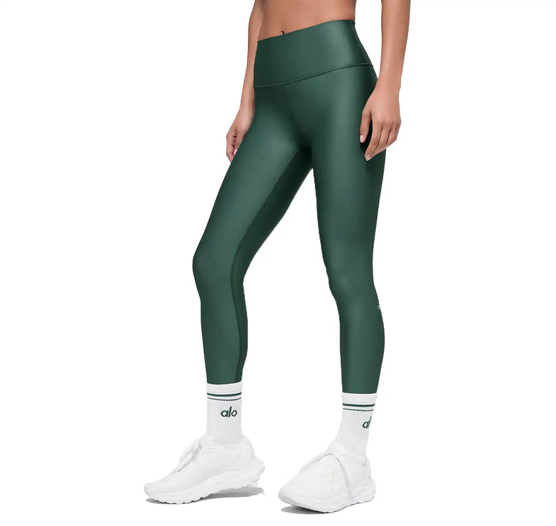alo Women's 7/8 High-Waist Airlift Legging Clover Green