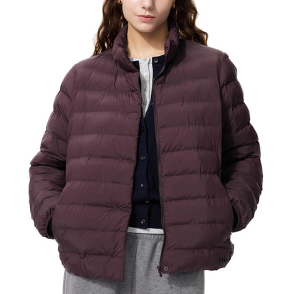Uniqlo Women's PUFFTECH Jacket 19 Wine