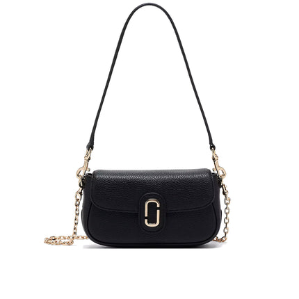 Marc Jacobs Women's The Pebble Clover Shoulder Bag Black