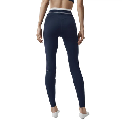alo Women's Airbrush High-Waist 7/8 Better Together Legging Navy/White