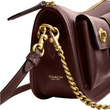 Coach Women's Twin Turnlock Waverly Bag Brass/Maple