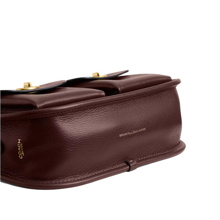 Coach Women's Twin Turnlock Waverly Bag Brass/Maple