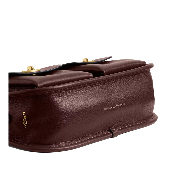 Coach Women's Twin Turnlock Waverly Bag Brass/Maple