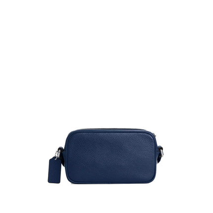 Coach Unisex Colton Crossbody Bag 19 Silver/Deep Blue