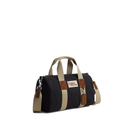 Coach Unisex Expedition Duffle Bag Silver/Black Multi