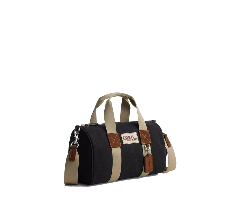 Coach Unisex Expedition Duffle Bag Silver/Black Multi
