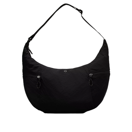 lululemon Unisex Large Slouchy Sling Bag 13L Black
