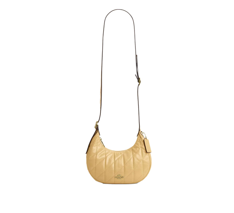 Coach Women's Emily Shoulder Bag With Quilting Gold/Soft Yellow