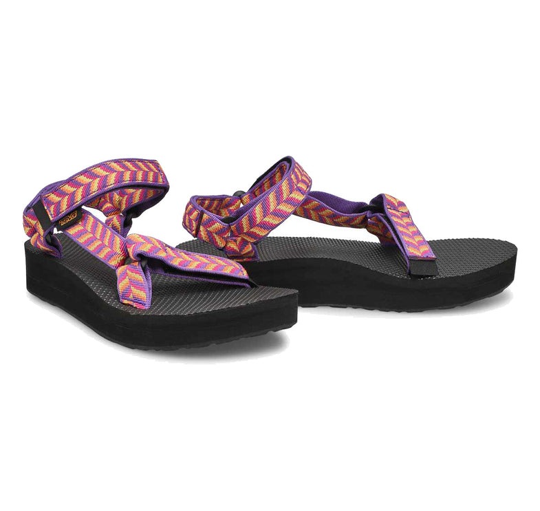 Teva Women's Midform Universal Sandals Retro Geometric Pink