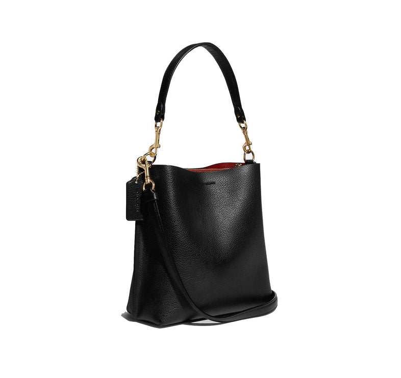 Coach Women's Mollie Bucket Bag 22 Gold/Black
