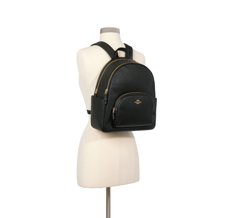 Coach Women's Court Backpack Gold/Black