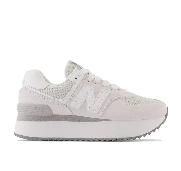 New Balance Women's 574+ Reflection with Rain Cloud and White WL574ZSC