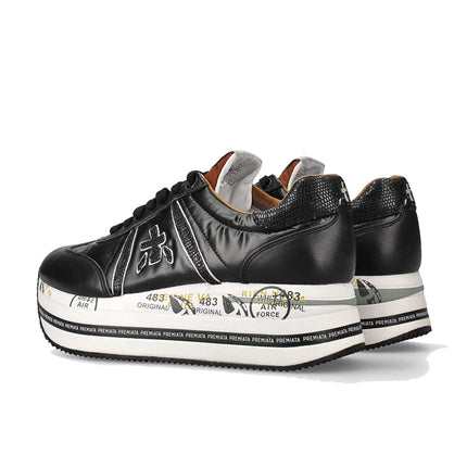 Premiata Women's Beth Sneakers Black 6045 - Hemen Kargoda
