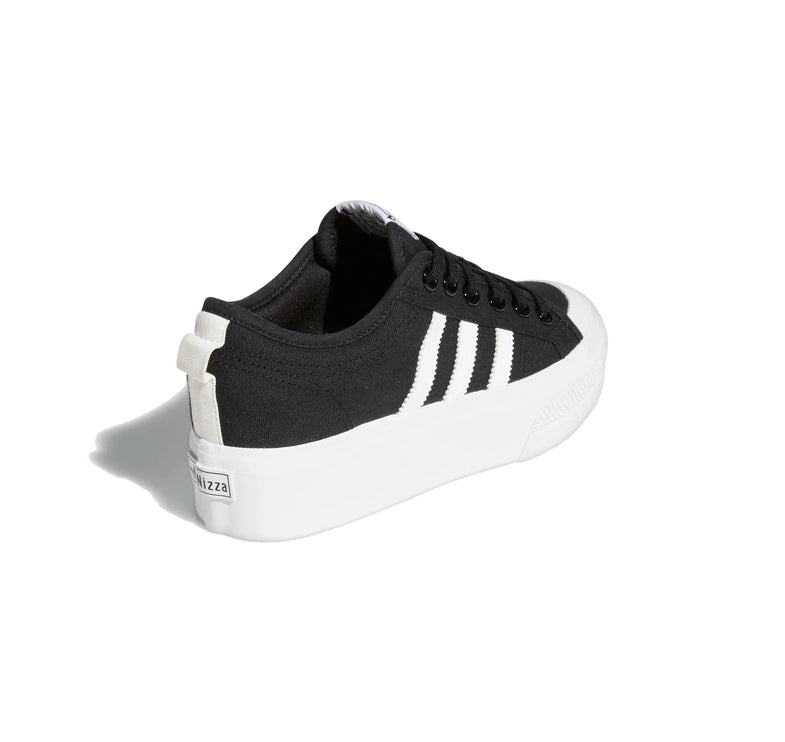 Adidas Women's Nizza Platform Shoes Core Black/Cloud White/Cloud White FV5321 - Hemen Kargoda