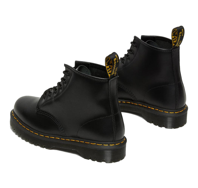 Dr. Martens Women's 101 Bex Smooth Leather Ankle Boots Black - Özel İndirim