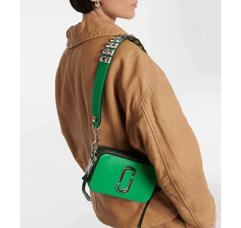 Marc Jacobs Women's Snapshot Crossbody Bag Fern Green/Multicolor